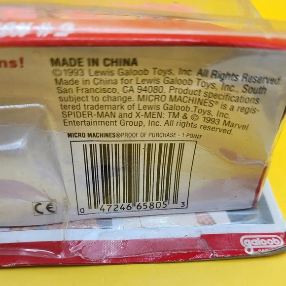 1993 Micro Machines The Amazing Spider-Man #2 Collection NEW - Picture 3 of 4